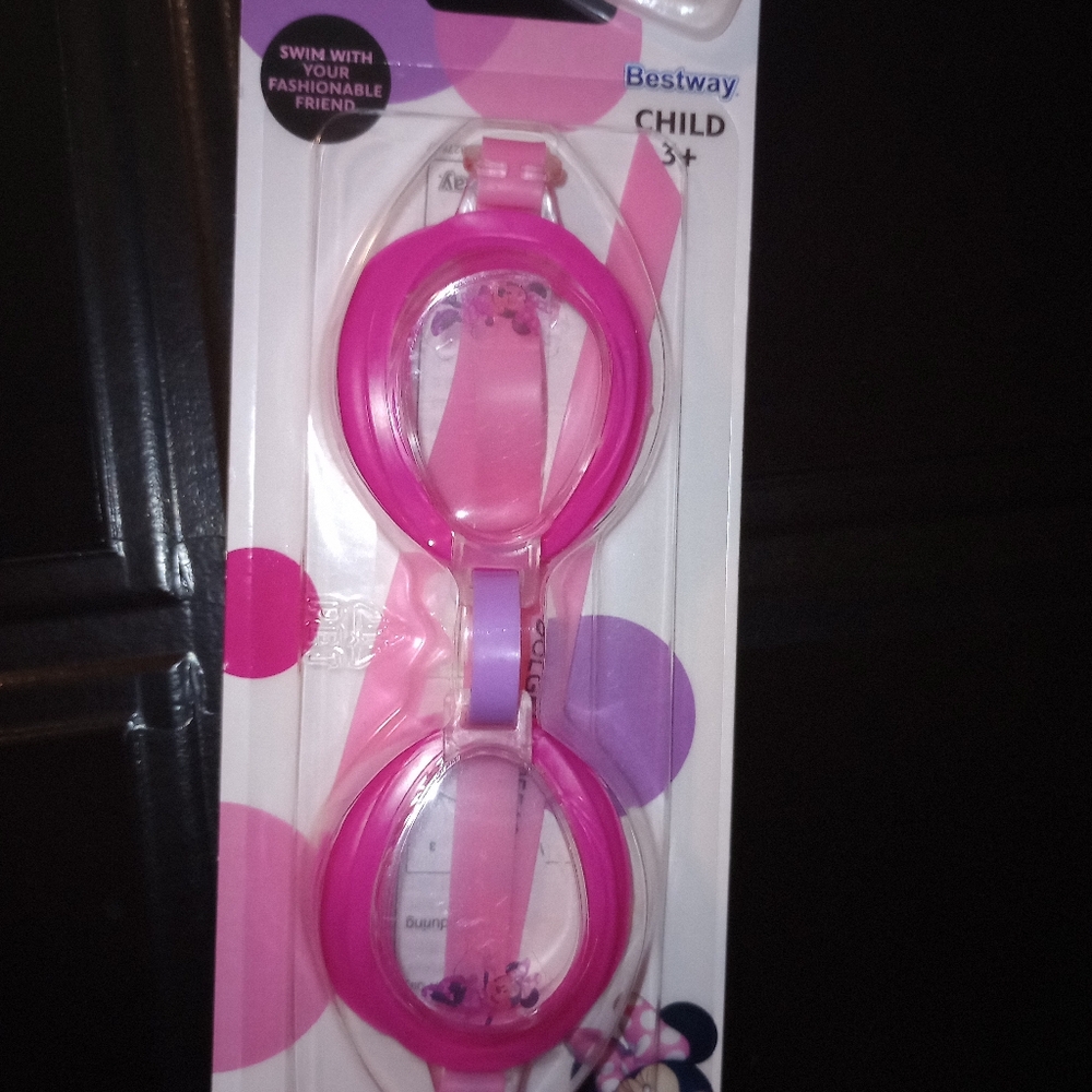 Minnie mouse Disney Junior swim goggles‎